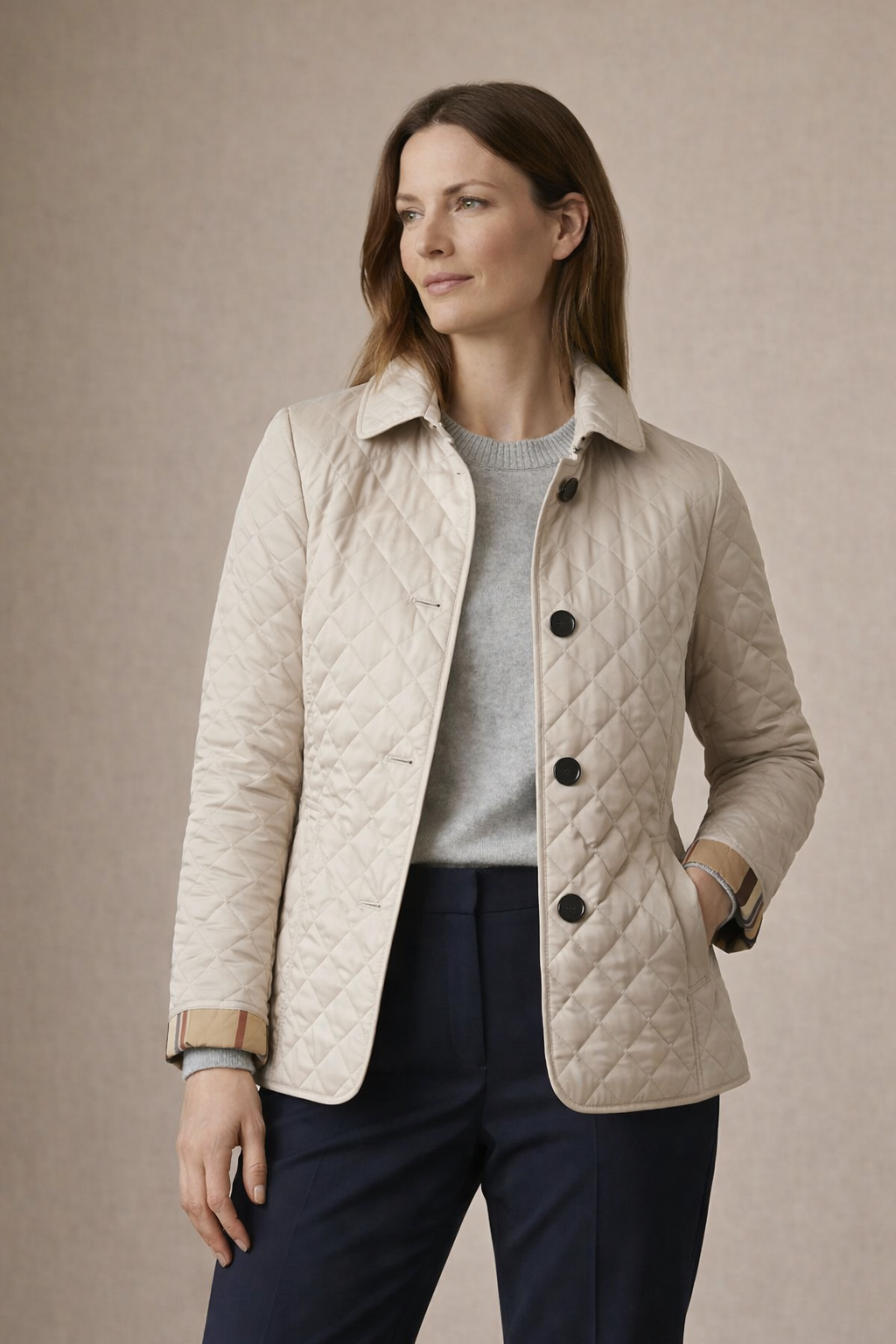 Aurena - Chaqueta Acolchada Elegante