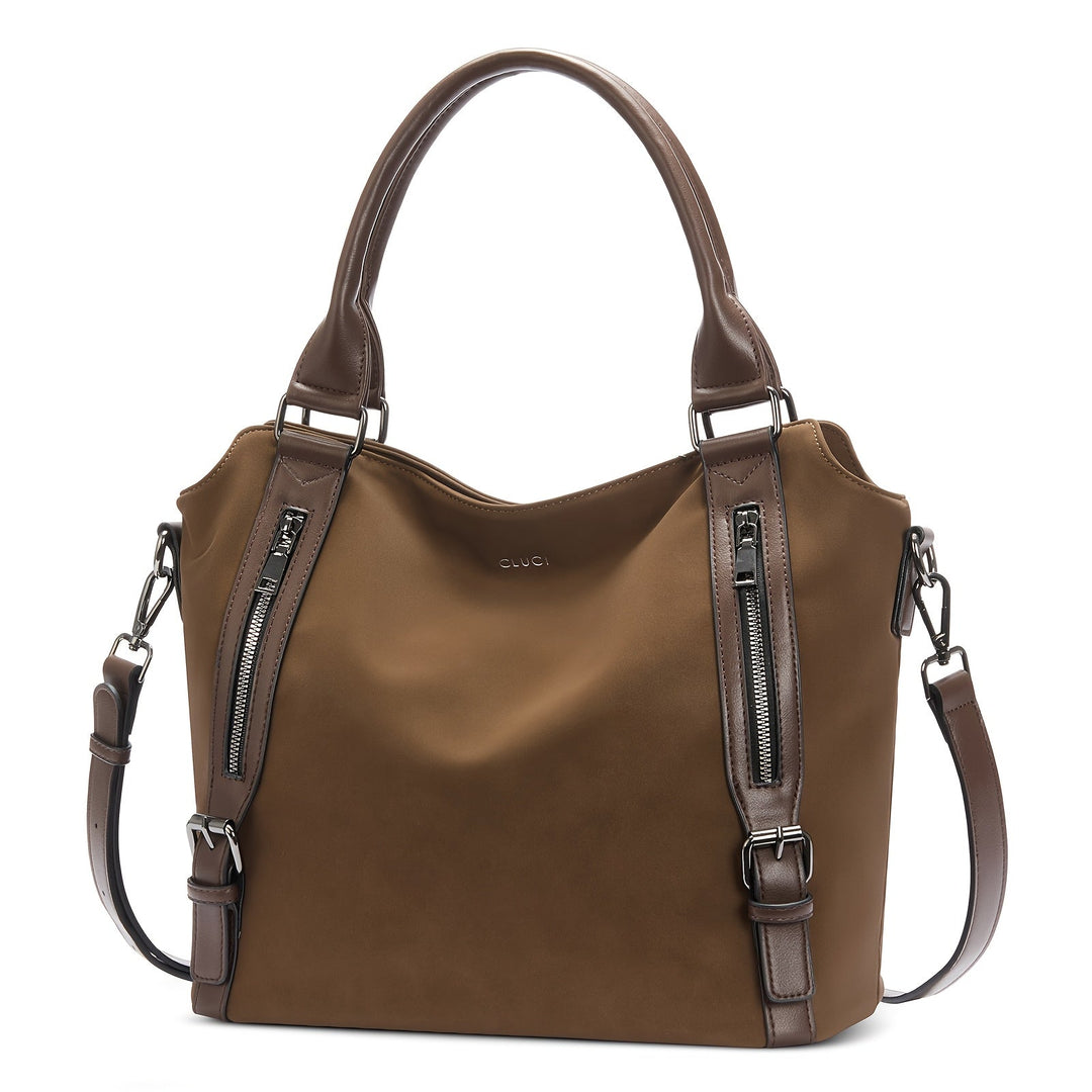 Laurine | Bolsa Tote Elegante Multi-Zips