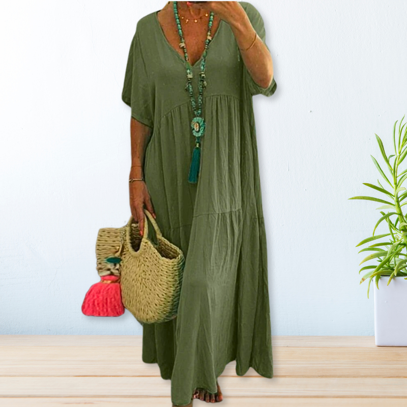 Brigitte | Vestido Maxi Casual