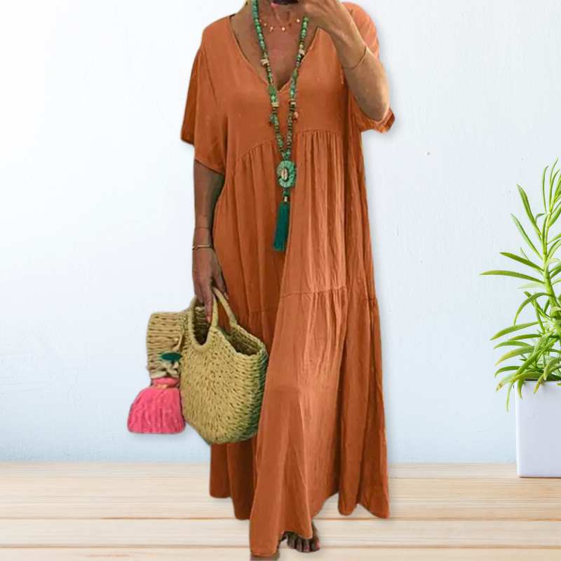 Brigitte | Vestido Maxi Casual