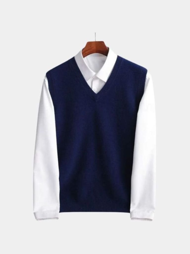 100% Merino Wool Sweater Vest - Dalton & Rowe