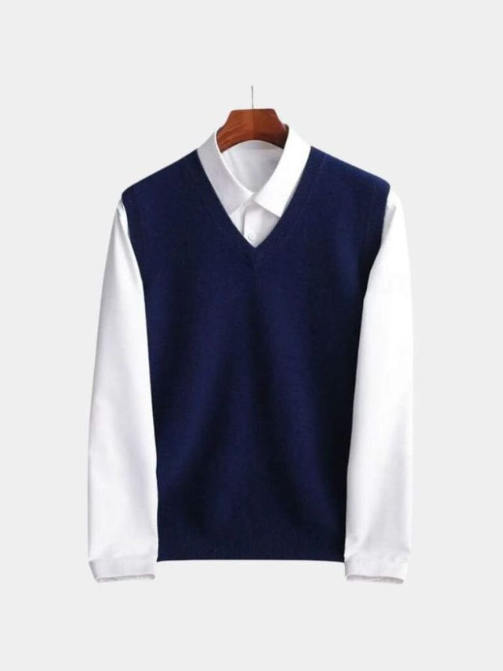 100% Merino Wool Sweater Vest - Dalton & Rowe