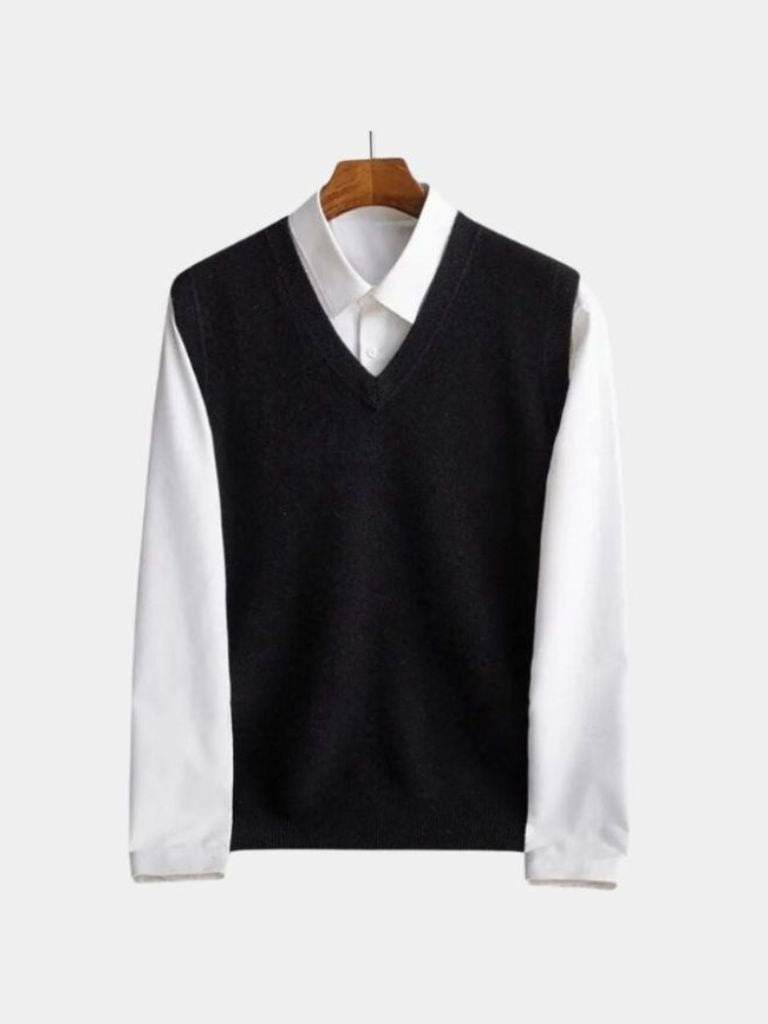 100% Merino Wool Sweater Vest - Dalton & Rowe