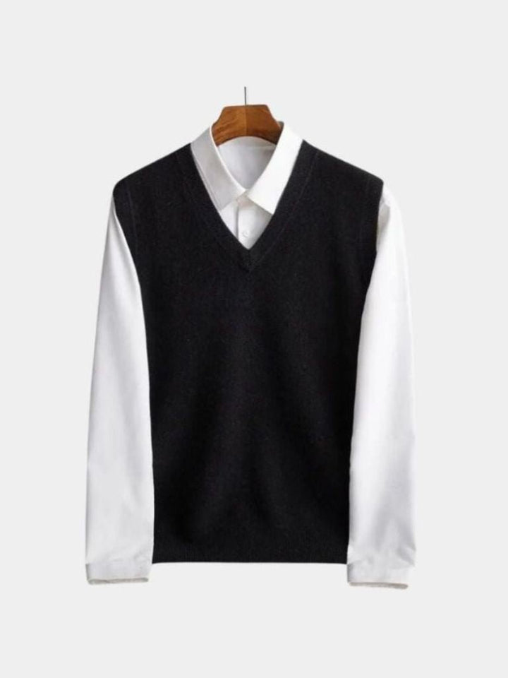 100% Merino Wool Sweater Vest - Dalton & Rowe