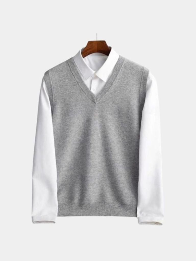 100% Merino Wool Sweater Vest - Dalton & Rowe