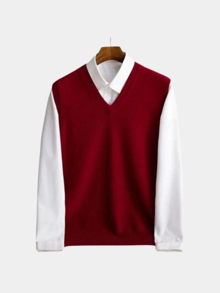 100% Merino Wool Sweater Vest - Dalton & Rowe