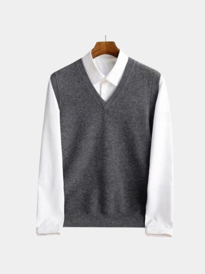100% Merino Wool Sweater Vest - Dalton & Rowe