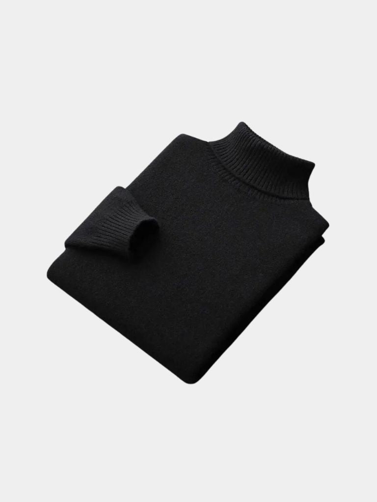 100% Merino Wool Turtleneck Sweater - Dalton & Rowe