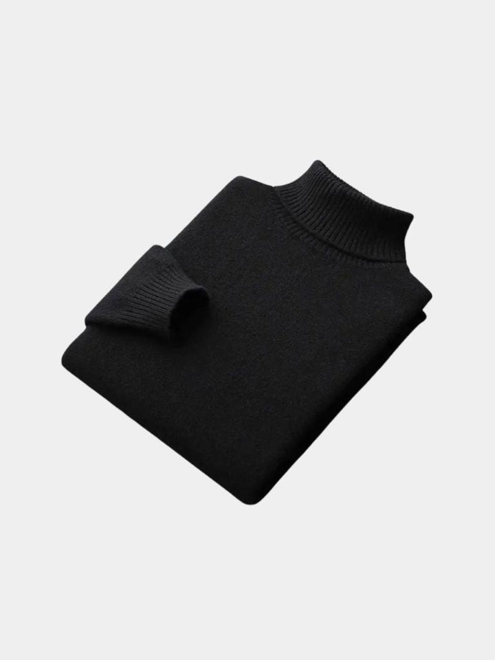 100% Merino Wool Turtleneck Sweater - Dalton & Rowe