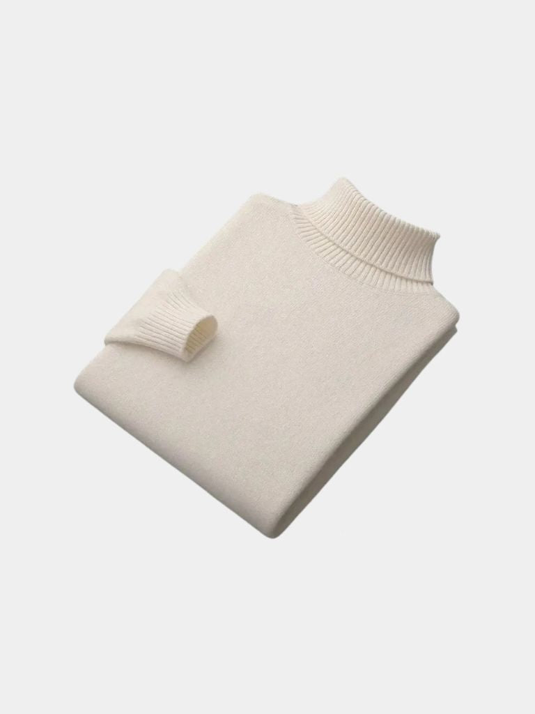 100% Merino Wool Turtleneck Sweater - Dalton & Rowe