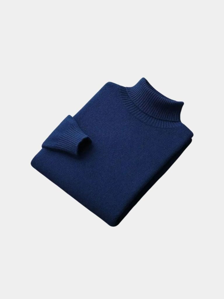 100% Merino Wool Turtleneck Sweater - Dalton & Rowe