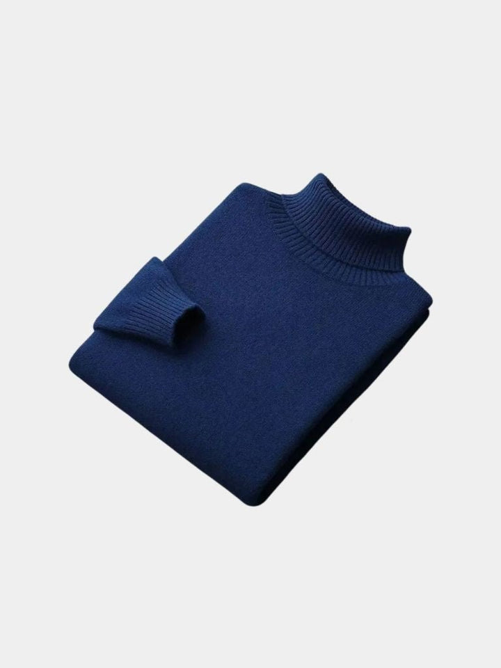 100% Merino Wool Turtleneck Sweater - Dalton & Rowe