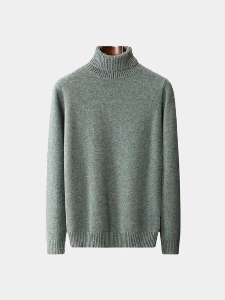 100% Merino Wool Turtleneck Sweater - Dalton & Rowe