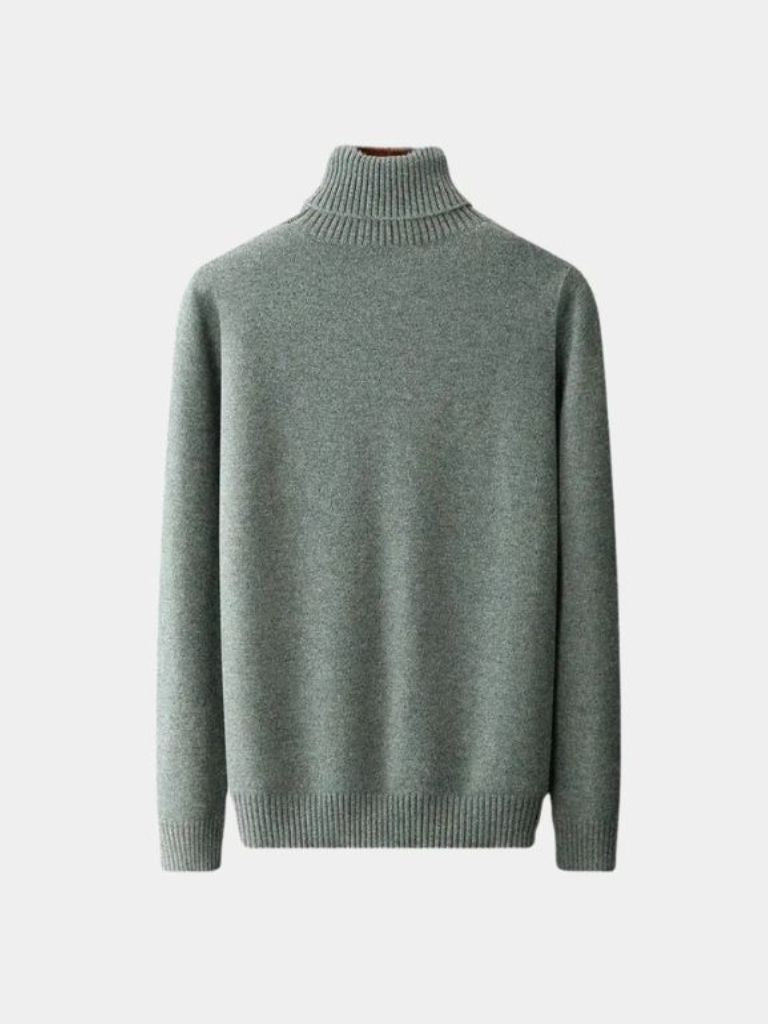 100% Merino Wool Turtleneck Sweater - Dalton & Rowe