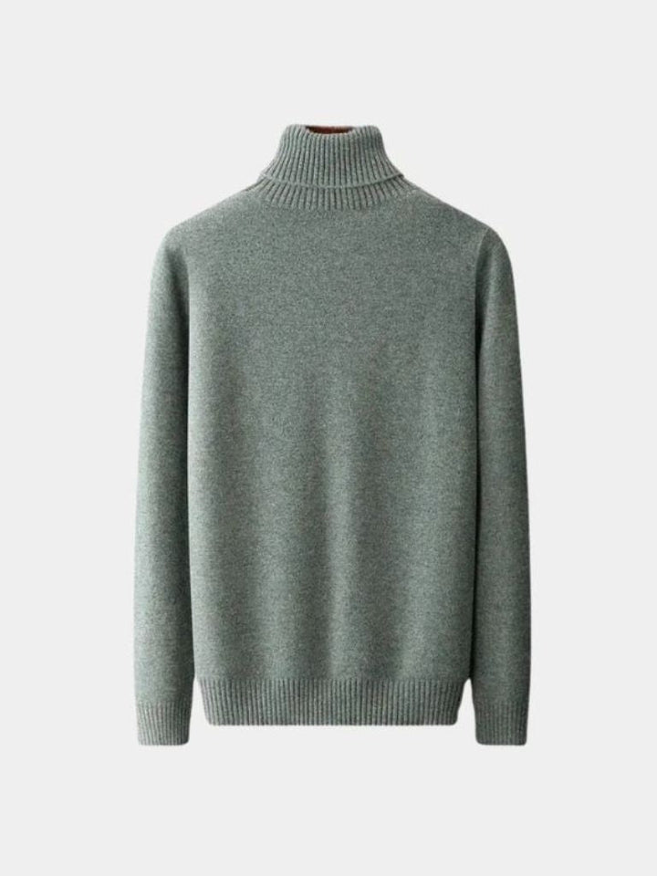 100% Merino Wool Turtleneck Sweater - Dalton & Rowe