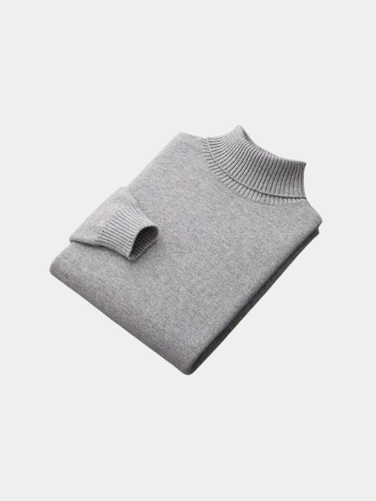 100% Merino Wool Turtleneck Sweater - Dalton & Rowe