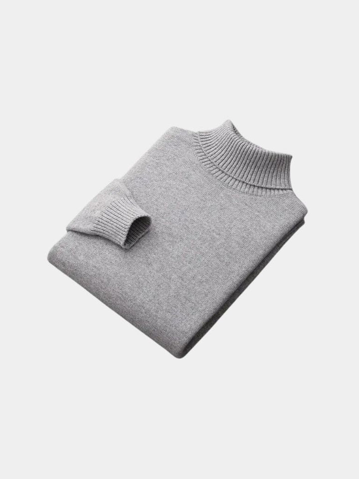 100% Merino Wool Turtleneck Sweater - Dalton & Rowe
