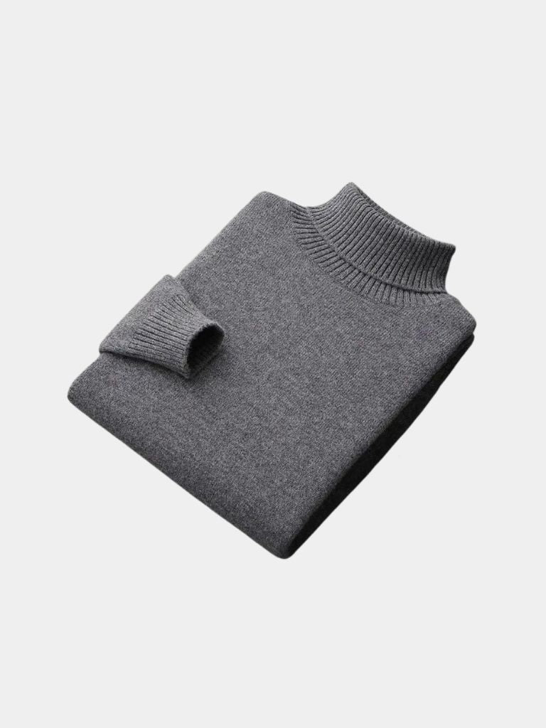 100% Merino Wool Turtleneck Sweater - Dalton & Rowe