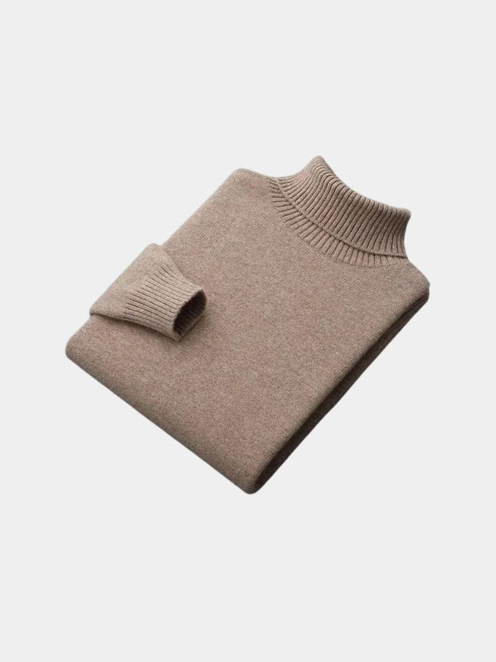 100% Merino Wool Turtleneck Sweater - Dalton & Rowe