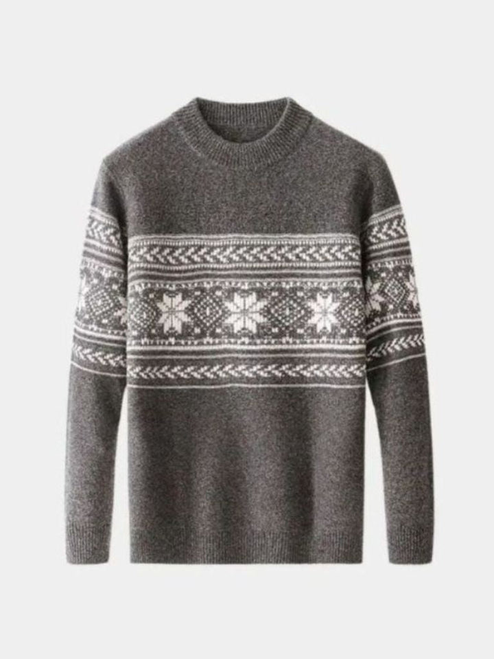 100% Wool Fair Isle Pullover Sweater Jumper - Dalton & Rowe