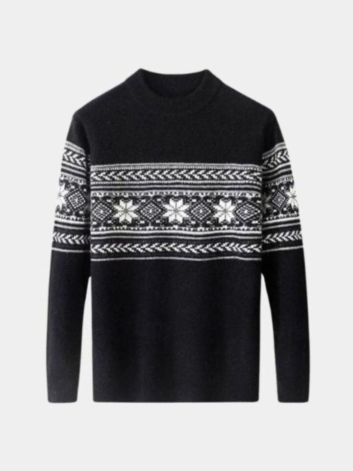 100% Wool Fair Isle Pullover Sweater Jumper - Dalton & Rowe