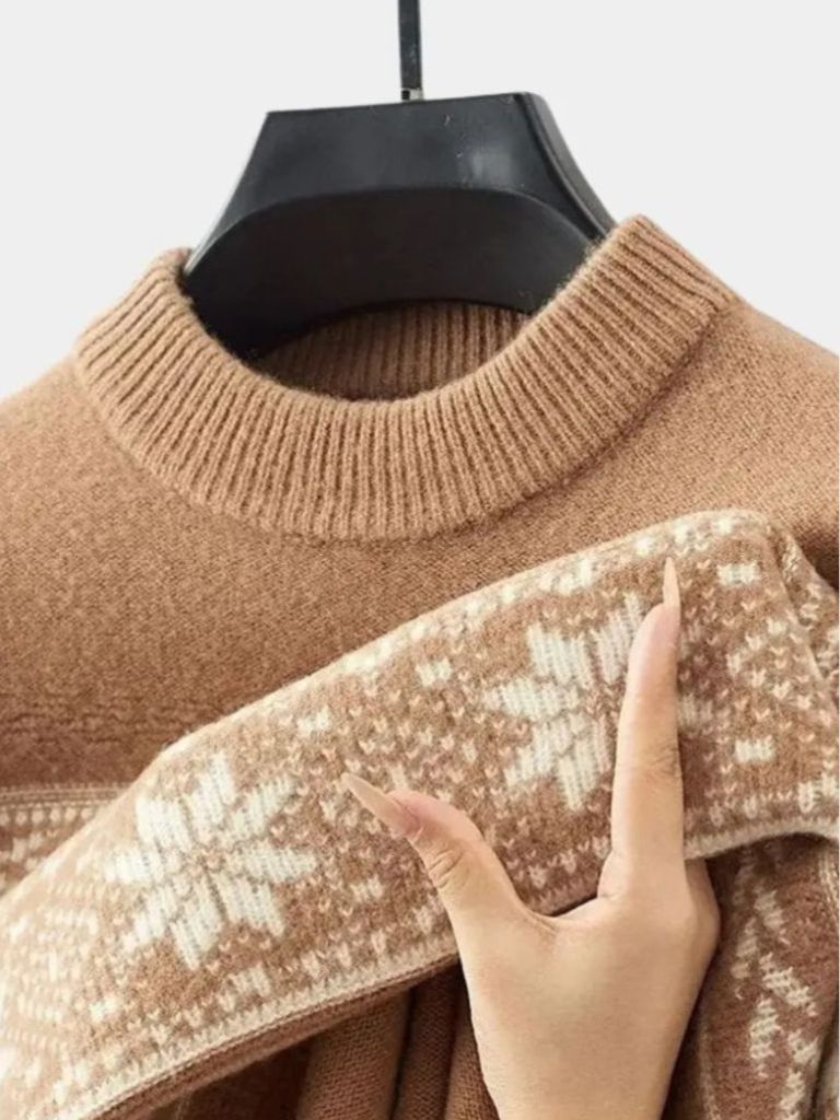 100% Wool Fair Isle Pullover Sweater Jumper - Dalton & Rowe