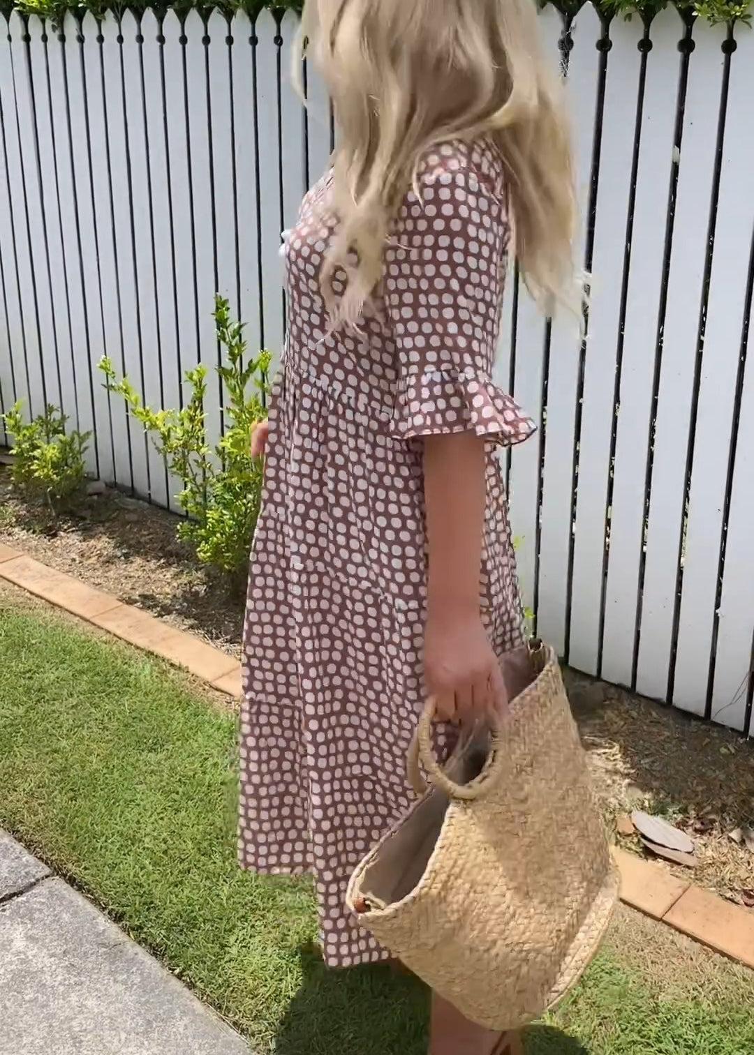 Brune | Vestido Midi Bohemio
