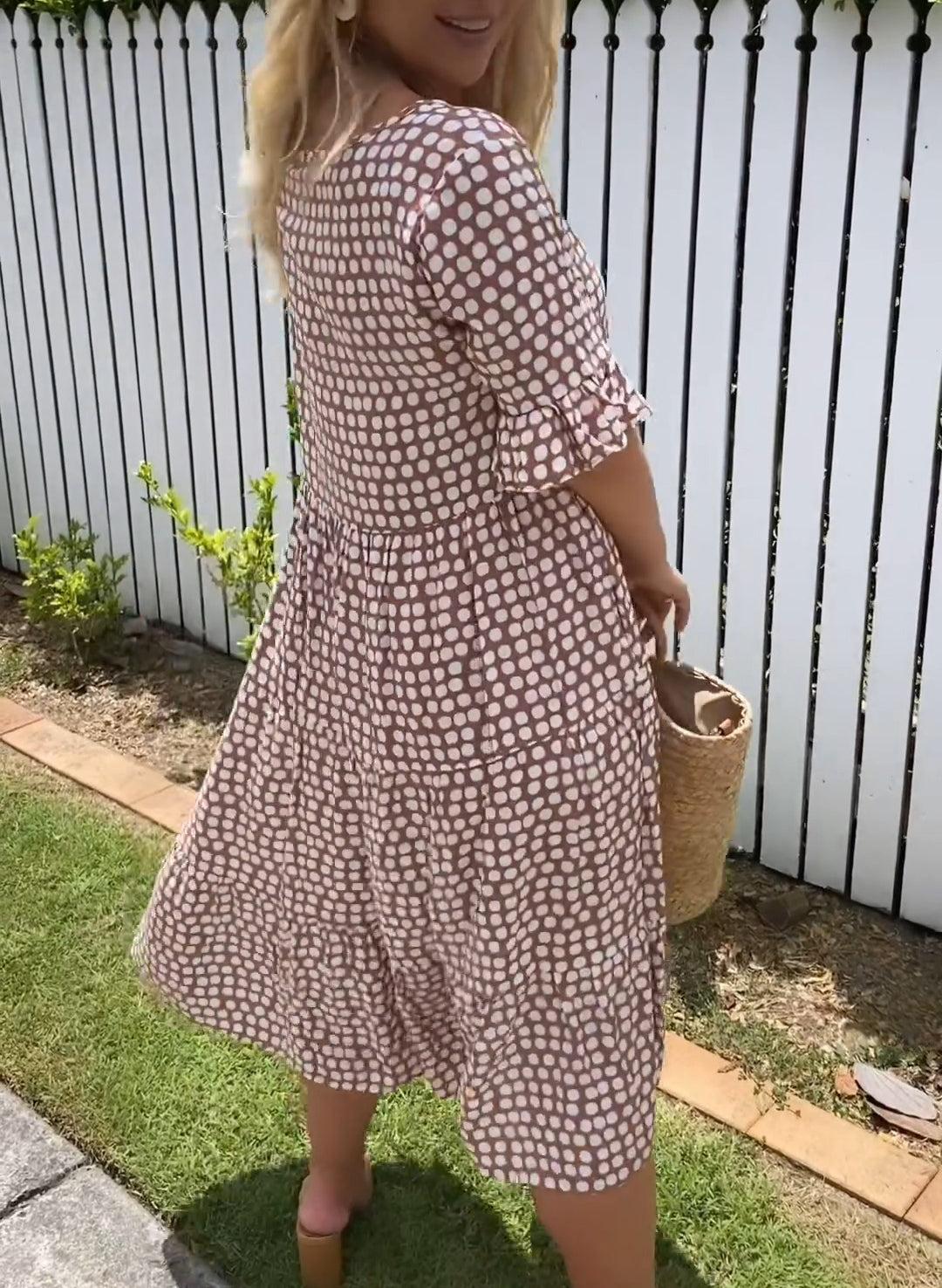 Brune | Vestido Midi Bohemio