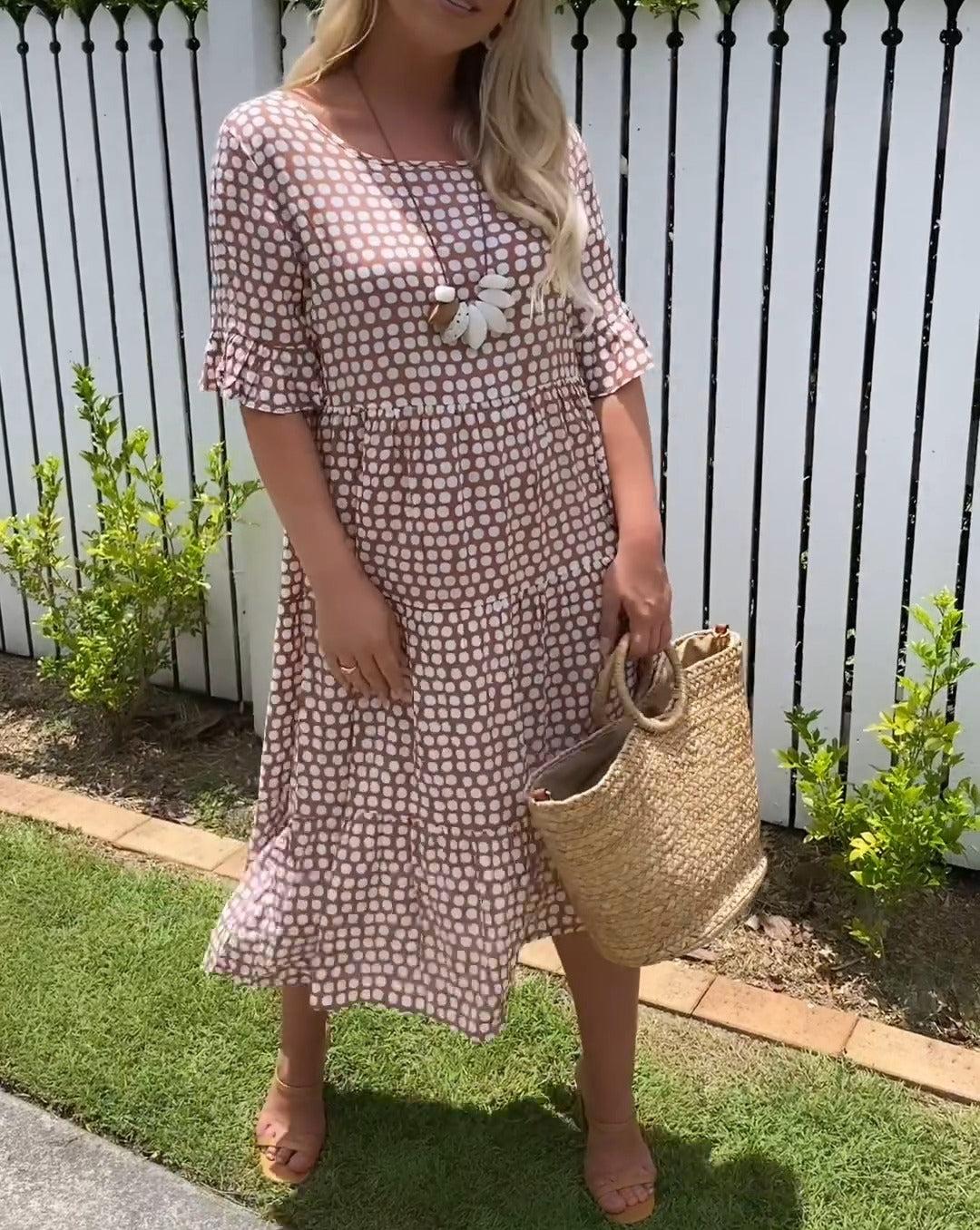 Brune | Vestido Midi Bohemio