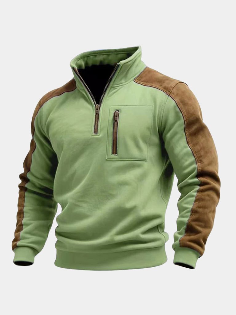 Urban Explorer High Collar Quarter Zip Pullover - Dalton & Rowe