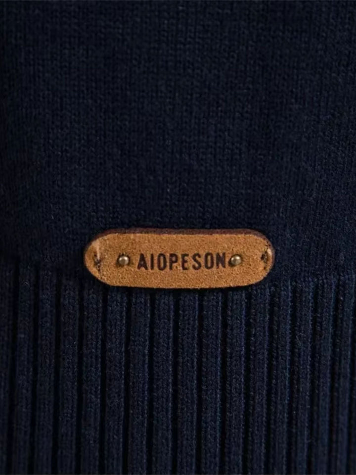 Minimalist High Collar Sweater - Dalton & Rowe