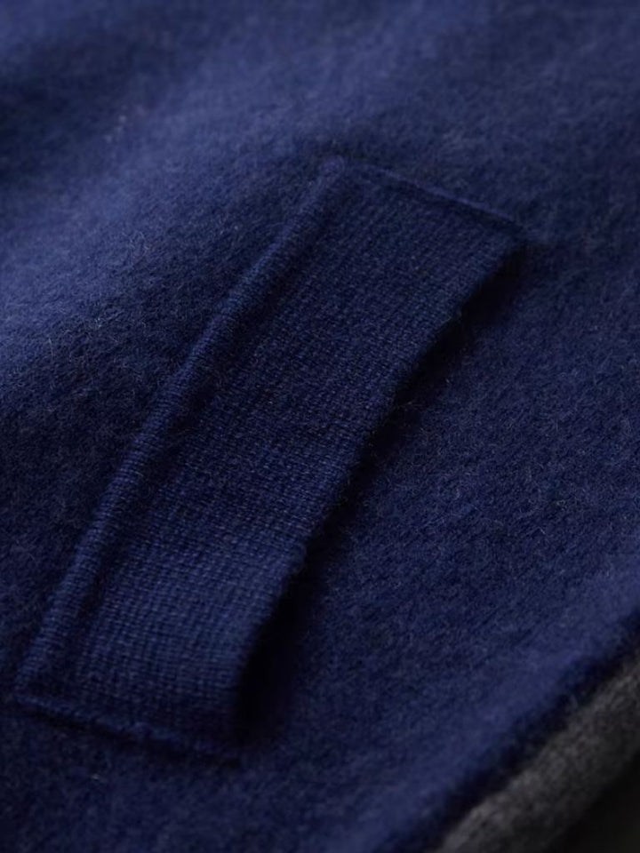 Navy Heritage Cashmere Set - Dalton & Rowe