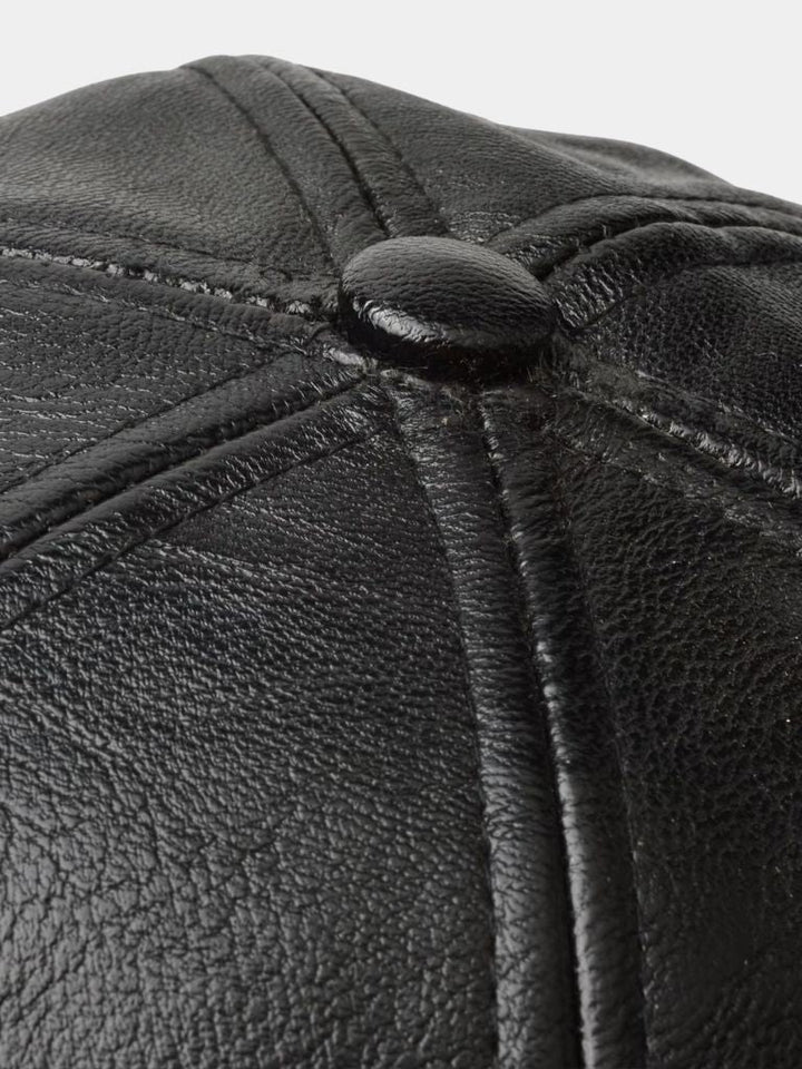 Rustic Crown Leather Cap - Dalton & Rowe