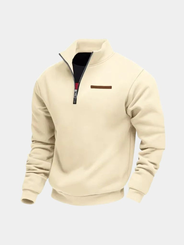 Slate Urban High Collar Pullover - Dalton & Rowe