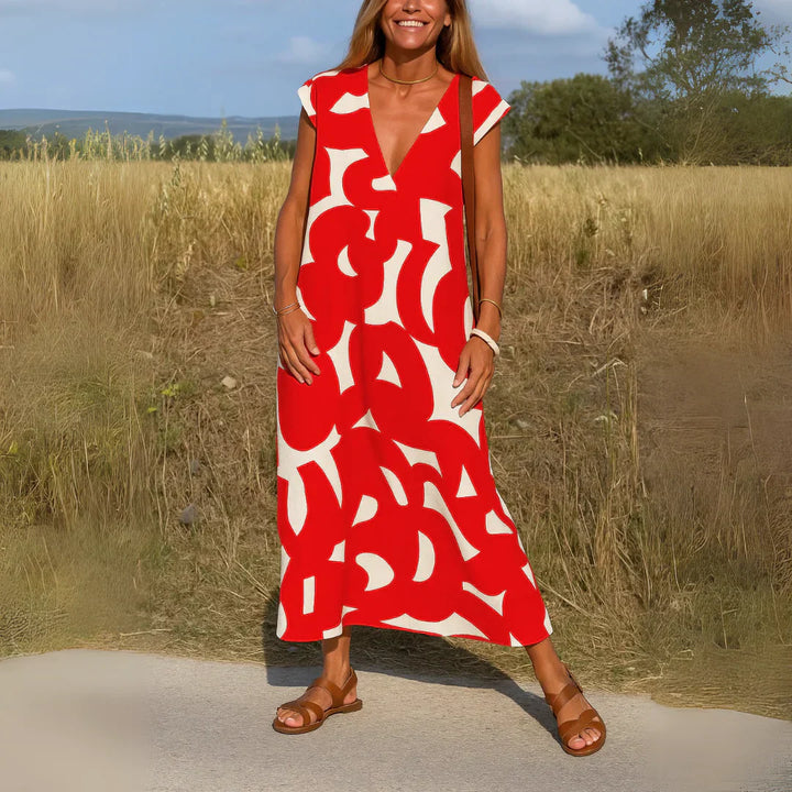 Ésméria | Vestido Gráfico Riviera