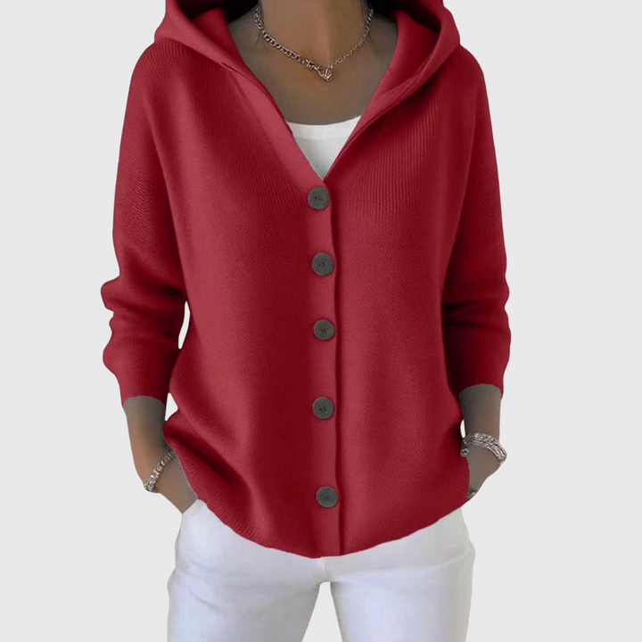 Ophélie | Cárdigan con Capucha Casual
