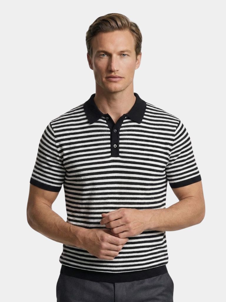 Stripe Class Polo - Dalton & Rowe