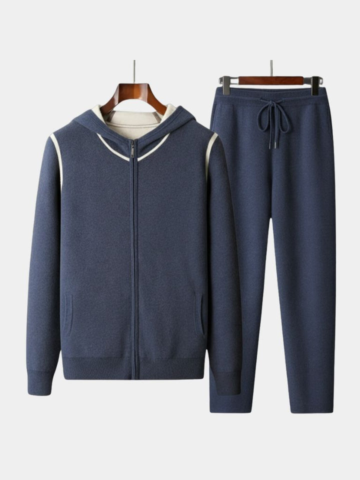 Belvoir Taupe Cashmere Set - Dalton & Rowe