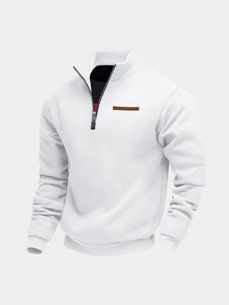 Slate Urban High Collar Pullover - Dalton & Rowe