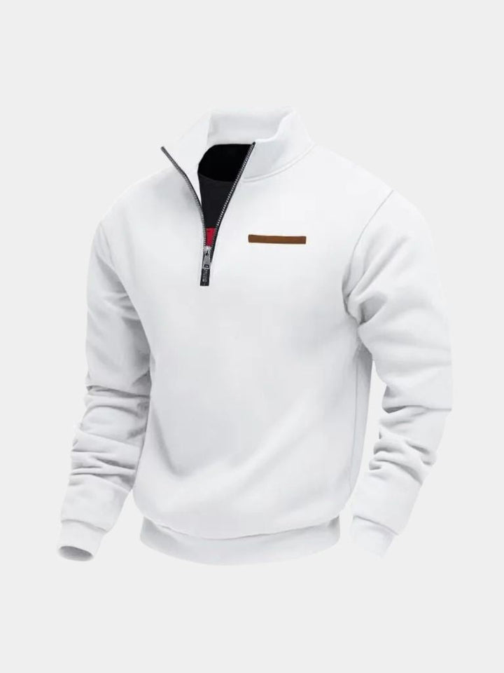 Slate Urban High Collar Pullover - Dalton & Rowe