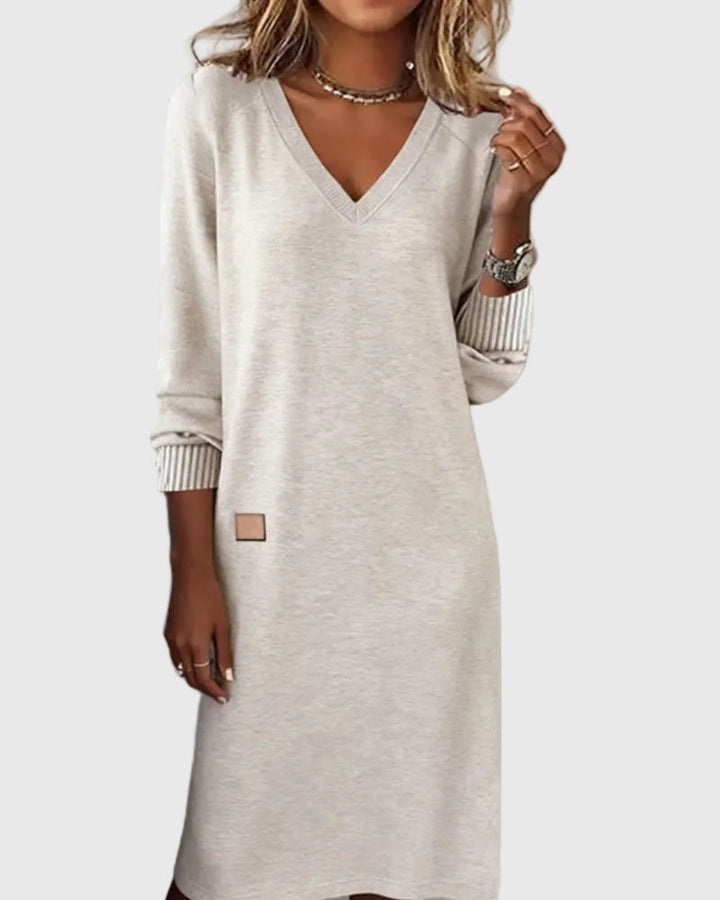 Camélia | Vestido Maxi Minimalista Chic