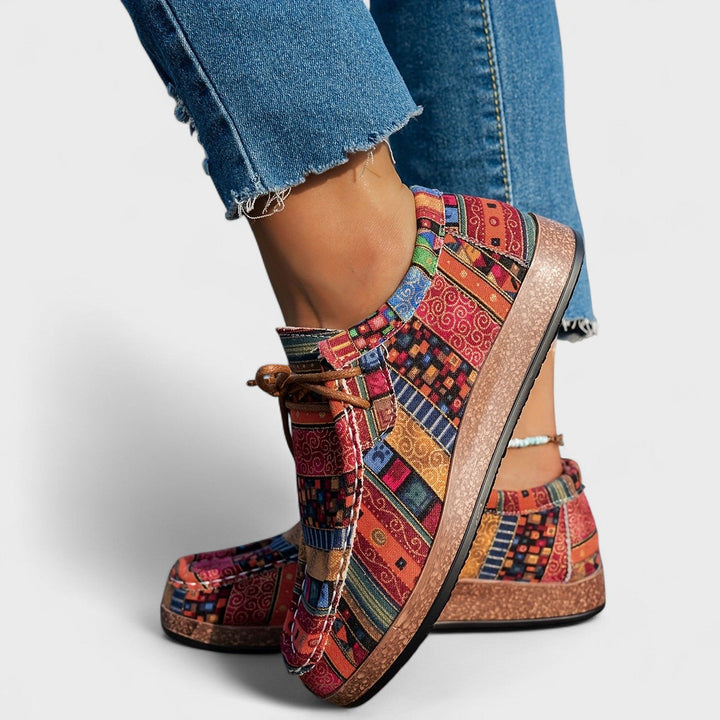 Azura | Zapatillas Étnicas Patchwork