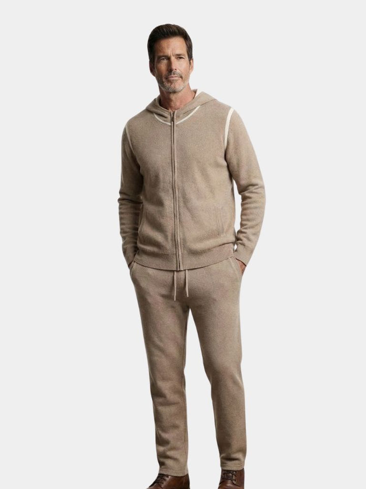 Belvoir Taupe Cashmere Set - Dalton & Rowe