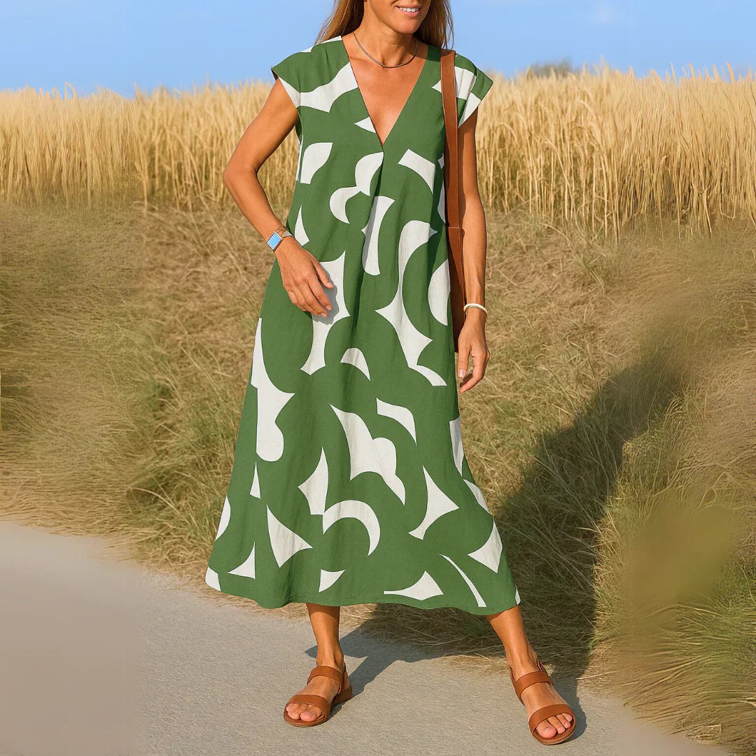 Ésméria | Vestido Gráfico Riviera