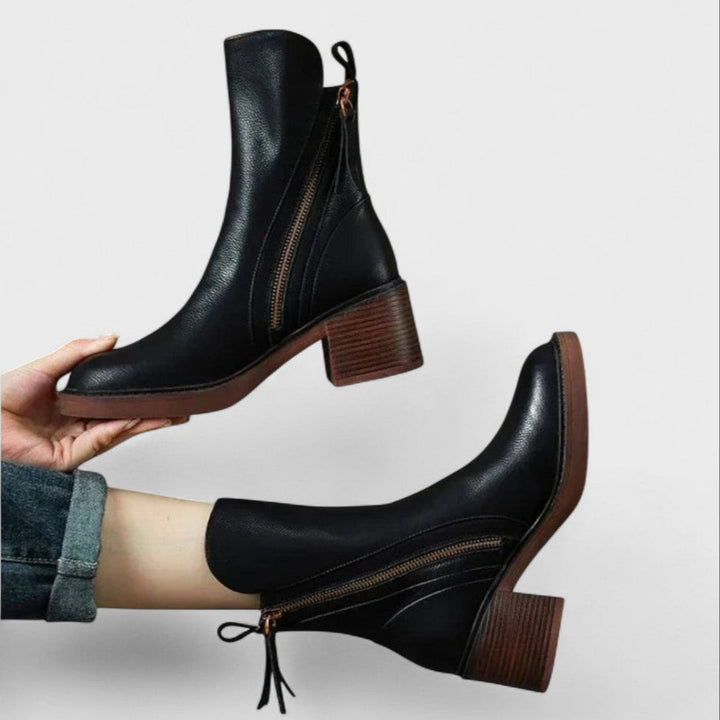 Clémence | Botines Elegantes con Cremallera