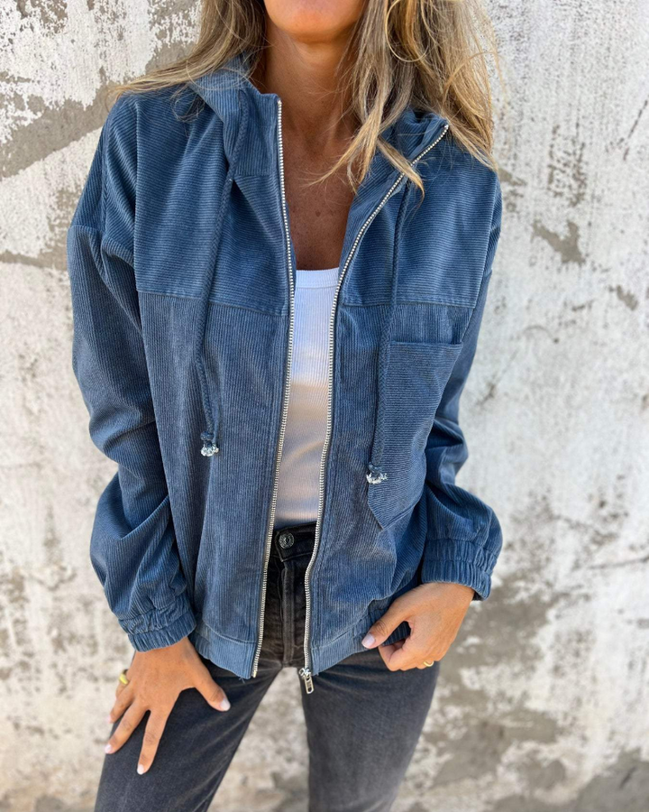 Isabella - Chaqueta de Terciopelo Retro