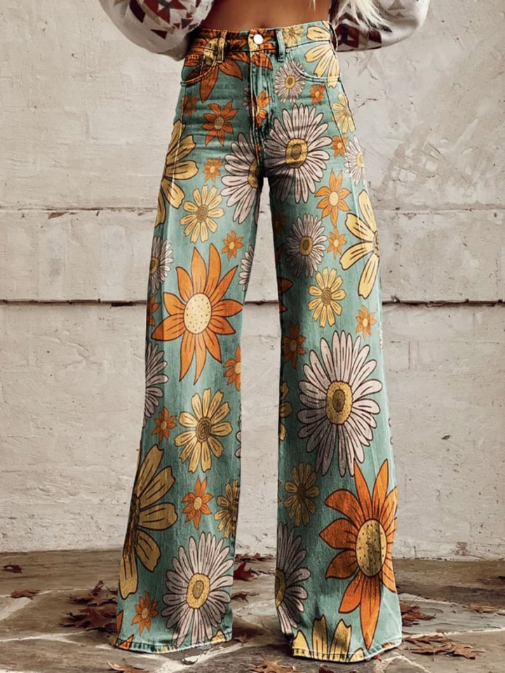 Clémence | Pantalón Floral