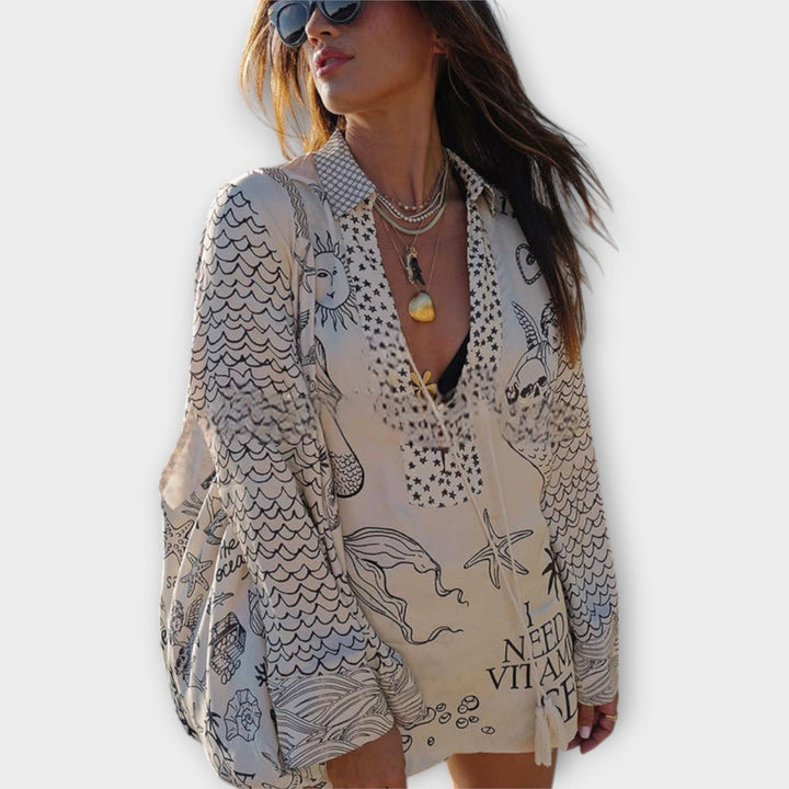 Yasmine | Vestido Bohemio Artístico