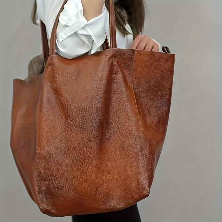Suavidad Retro de Renee | Bolsa Tote de Gran Capacidad