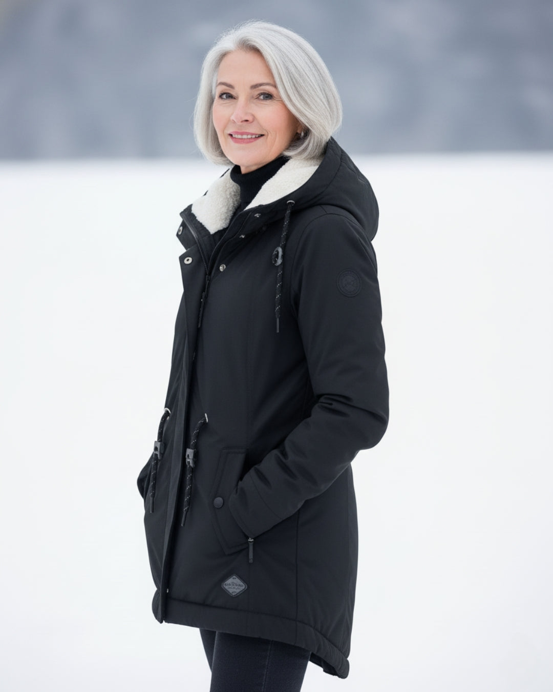 Amelia - Parka Reversible Elegante